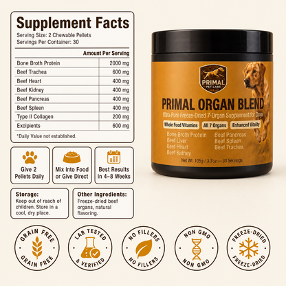 Primal Organ Blend - Gut Support