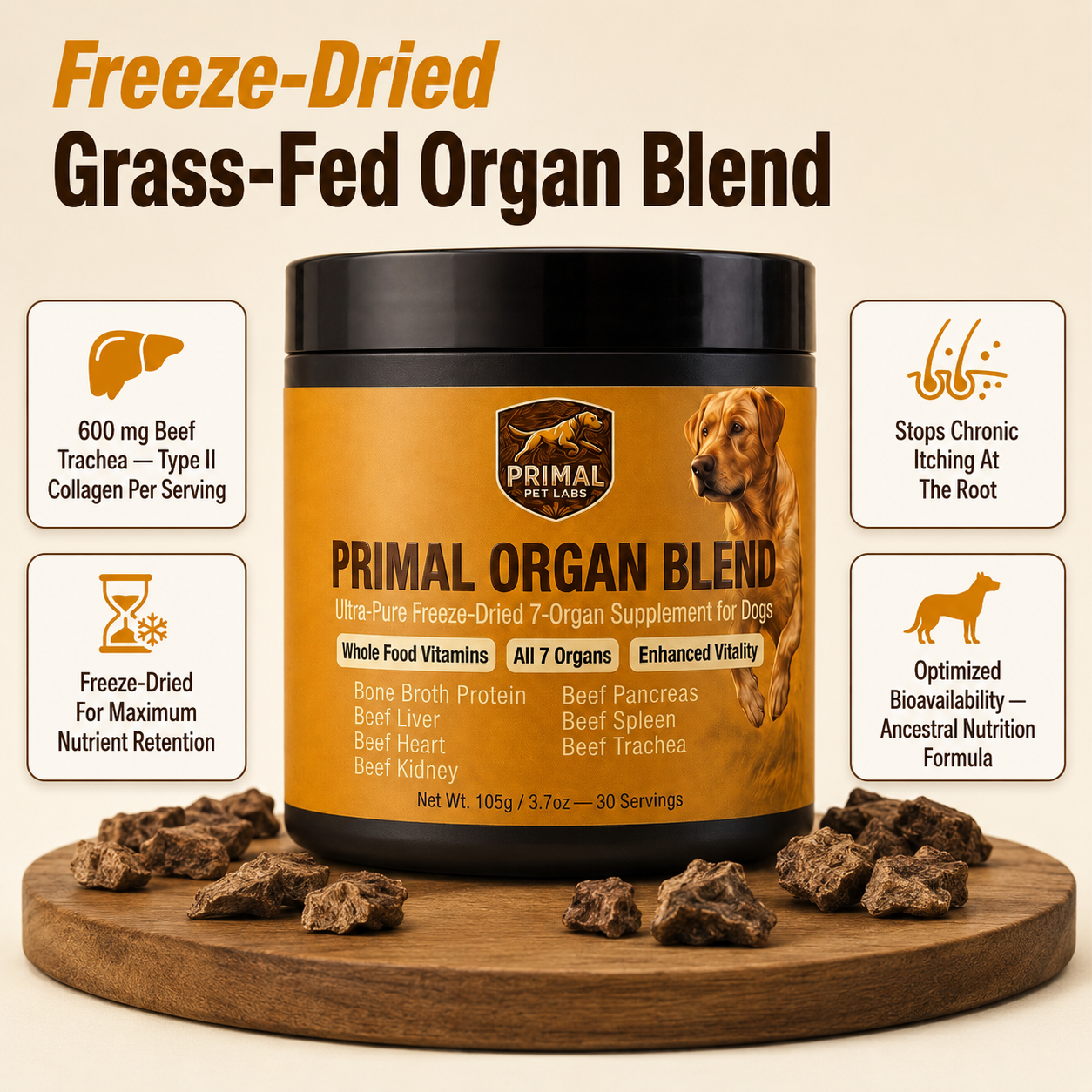 Primal Organ Blend - Anti-Itch Support