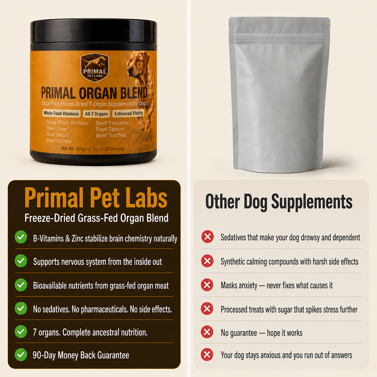 Primal Organ Blend - Anti-Anxiety Support